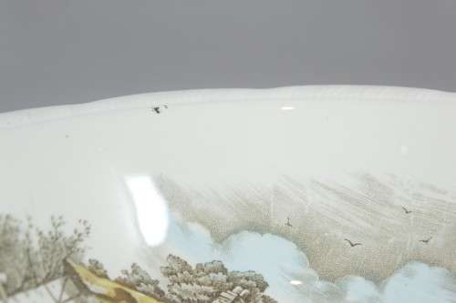 Alfred Meakin - Famous Cottages - Anne Hathaway's Cottage - Serving Bowl - Beautiful!! - Bid Now!!!