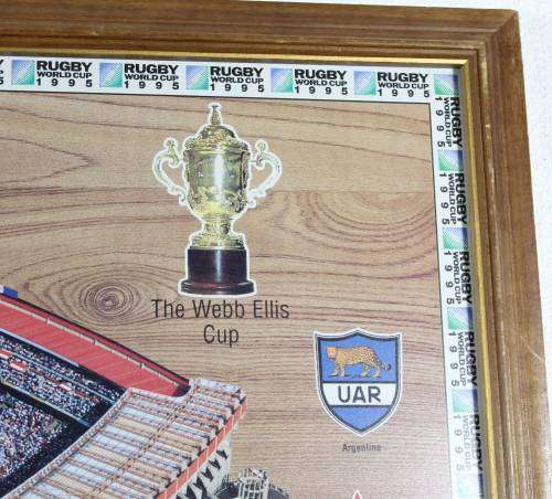 Rugby World Cup - 1995 - Ellis Park - Beautiful!! - Bid Now!!!