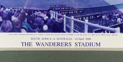 The Wanderers Stadium - SA vs Aus - 16/04/2000 - Beautiful!! - Bid Now!!!