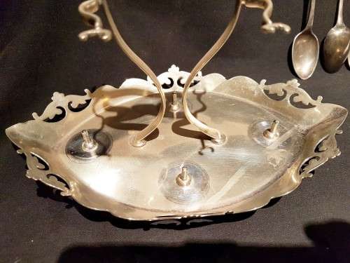 Silver Egg Set - 552 Silver Plate - Stunning!! - Bid Now!!!