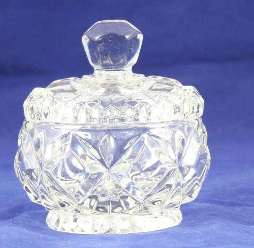 Cut and Embossed - Lidded Trinket Holder - Bid Now!!!