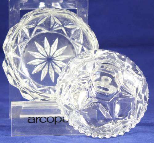 Cut and Embossed - Lidded Trinket Holder - Bid Now!!!