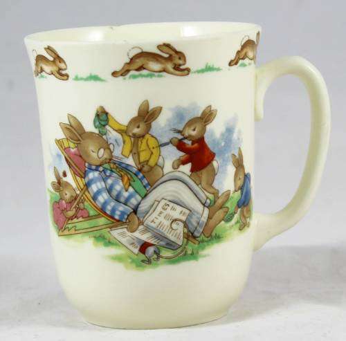 Royal Doulton - Bunnykins Coffee Cup - Bid Now!!!