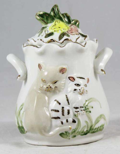 Lidded Container - Embossed - Bid Now!!!