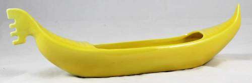 Lucia Ware - Yellow Venetian Boat - Bid Now!!!