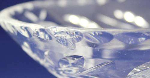 Rose Cut - Glass Sweet Dish - Bid Now!