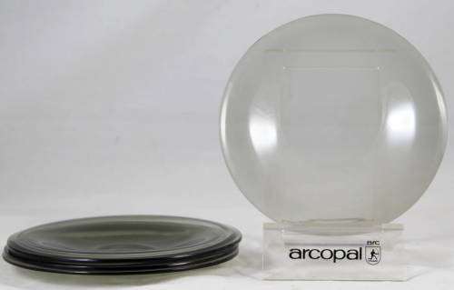 Four Glass Plates - Gorgeous! - Bid Now!!!