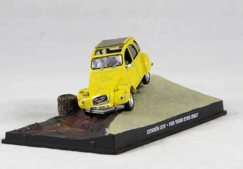 A stunning James Bond Citroen 2CV from "For Your Eyes Only"!!  Bid now!!