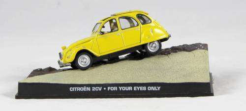 A stunning James Bond Citroen 2CV from "For Your Eyes Only"!!  Bid now!!