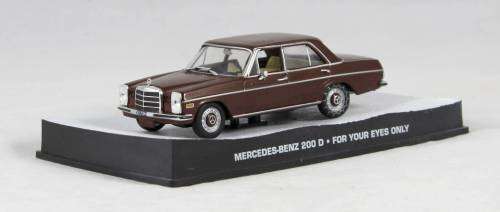 A stunning James Bond Mercedes-Benz 200 D from "For Your Eyes Only"!!  Bid now!!