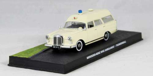 A stunning James Bond Mercedes-Benz Binz Ambulance from "Thunderball"!!  Bid now!!
