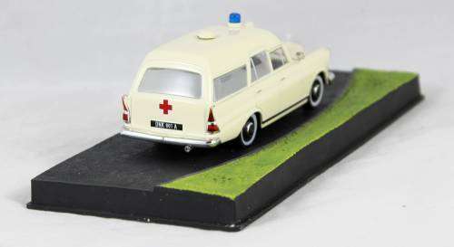 A stunning James Bond Mercedes-Benz Binz Ambulance from "Thunderball"!!  Bid now!!