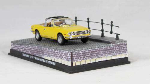 A stunning James Bond Triumph Stag from "Diamonds Are Forever"!!  Bid now!!