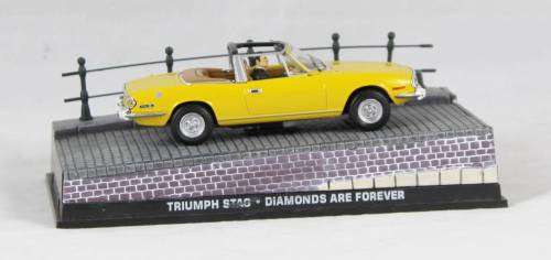 A stunning James Bond Triumph Stag from "Diamonds Are Forever"!!  Bid now!!