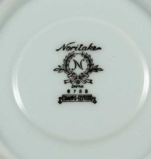 Noritake - Champs Elysees - Saucer - Bid Now!!!