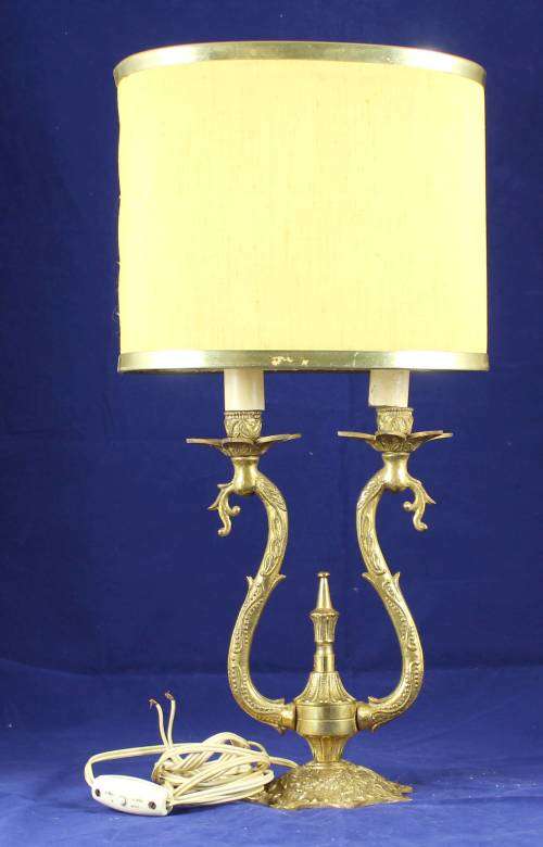 Brass Lamp - Beautiful! - Bid Now!