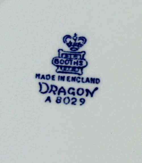 Booths Dragon Pattern - Soup Bowl - Bid Now!!!