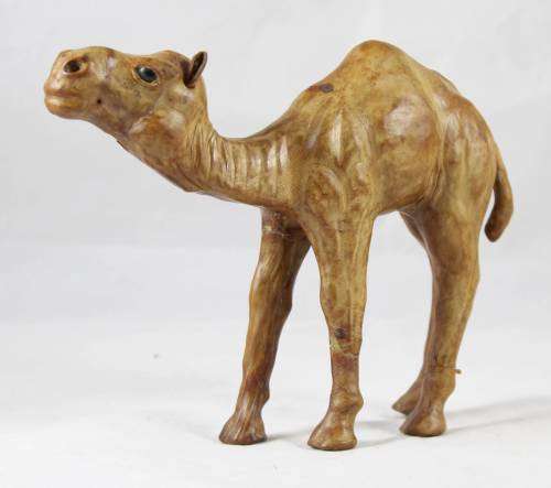 Leather Covered - Camel