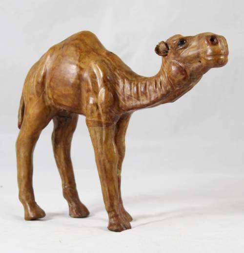 Leather Covered - Camel