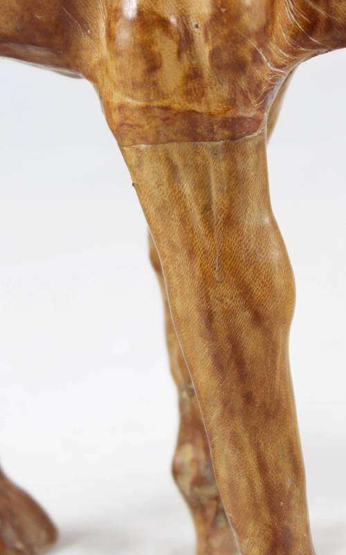 Leather Covered - Camel