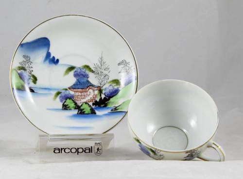 Soko China - Hand Painted Trio - Bid Now!!!