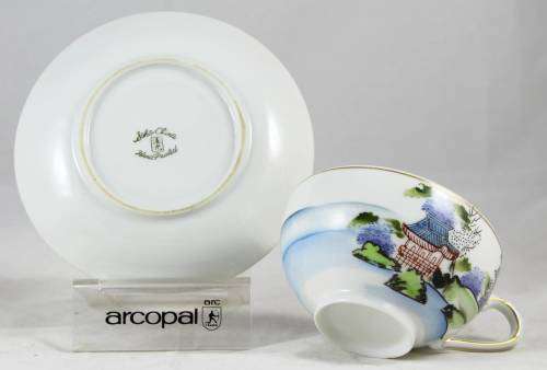 Soko China - Hand Painted Trio - Bid Now!!!