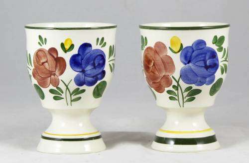Villeroy & Boch Bauernblume - Pair of Chalice Cups - Bid Now!!!
