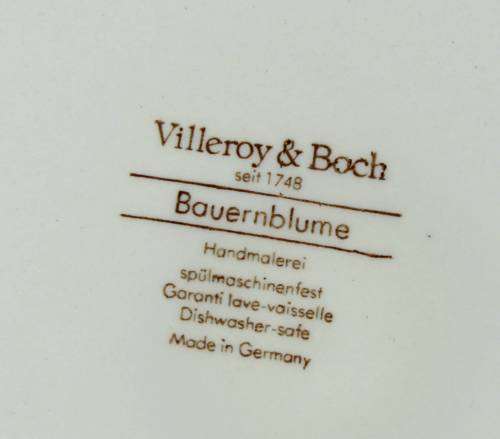 Villeroy & Boch Bauernblume - Large Tureen - Bid Now!!!
