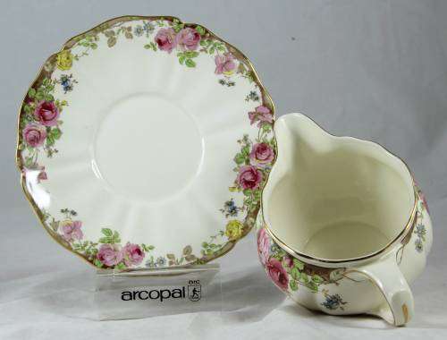 Royal Doulton English Rose - Gravy Boat and Saucer - Bid Now!