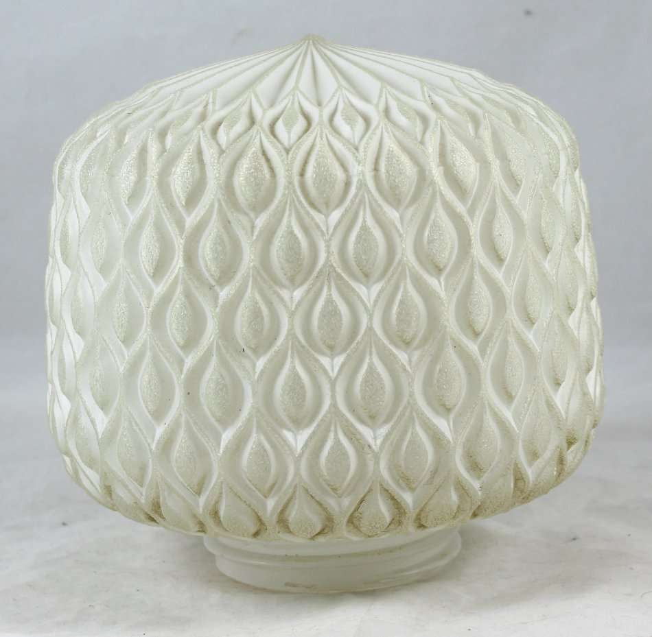 Art Deco - White Lampshade - Bid Now!!!