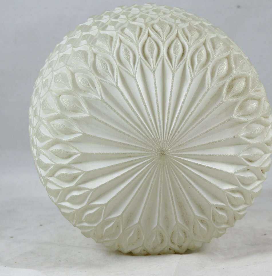 Art Deco - White Lampshade - Bid Now!!!