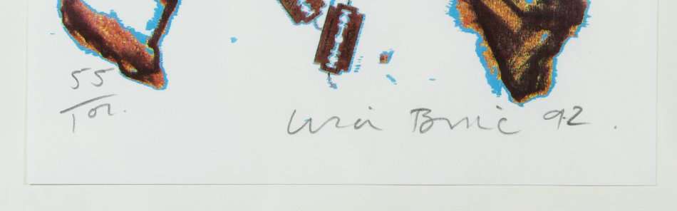 Woman - Limited Edition - Abstract Lithograph- Bid Now!!!