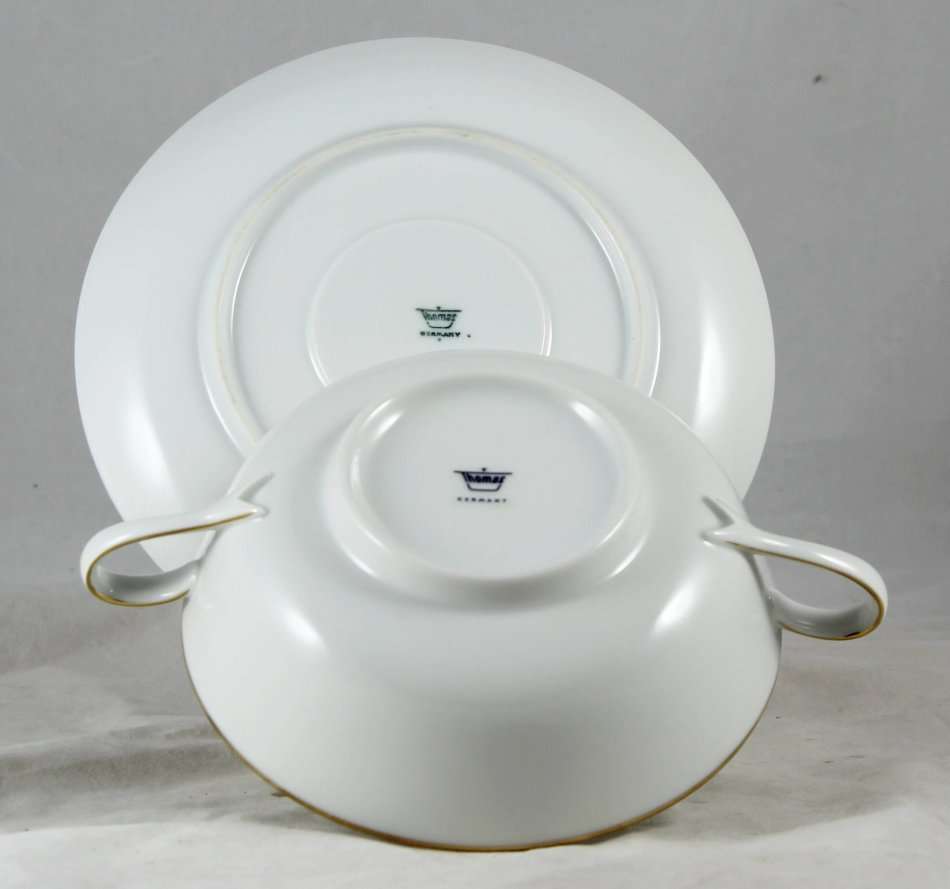 Thomas Germany - Soup Bowl & Saucer - Bid Now!!!