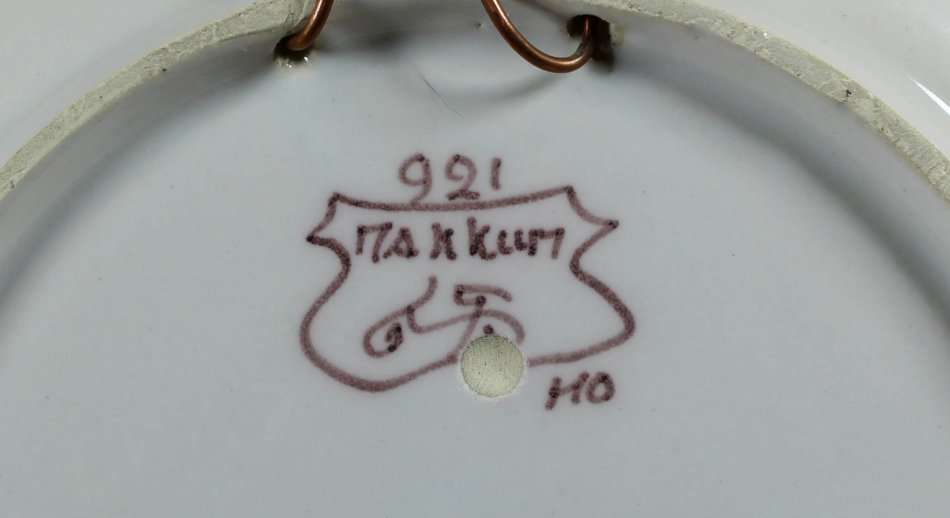 Makkum Holland - Large Wall Plate With Birds - Bid Now!!!