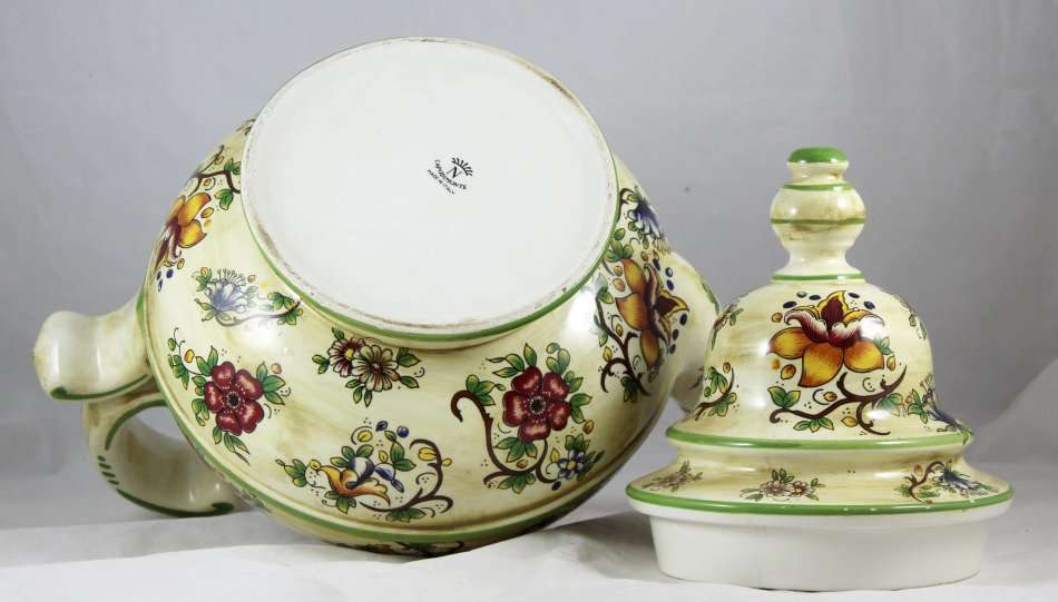 Capodimonte - Very Large Tea Pot - Bid Now!!