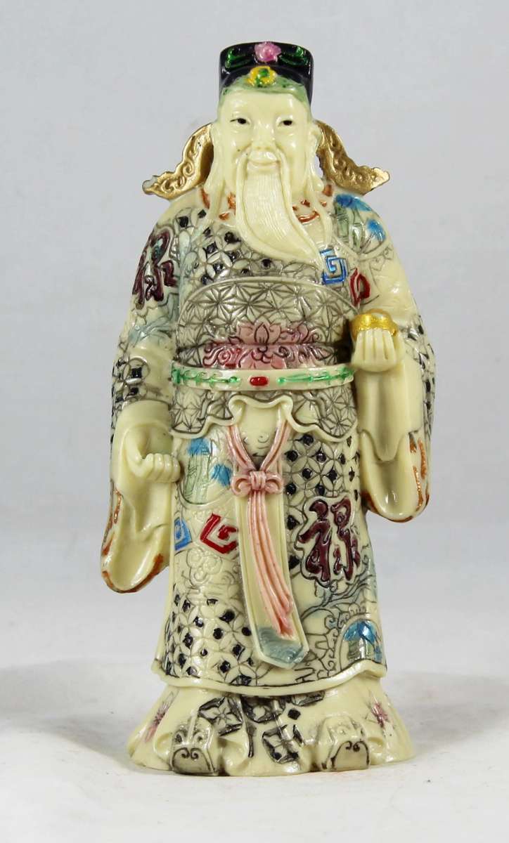 Chinese Wise Man - Resin - Bid Now!!