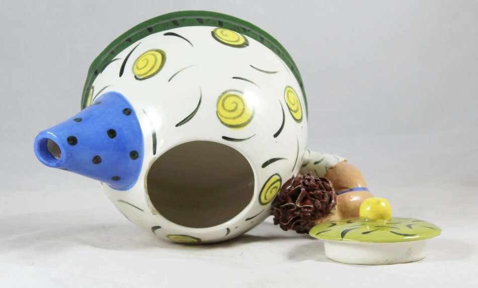 Character Tea Pot - Lady in Costume - Bid Now!!