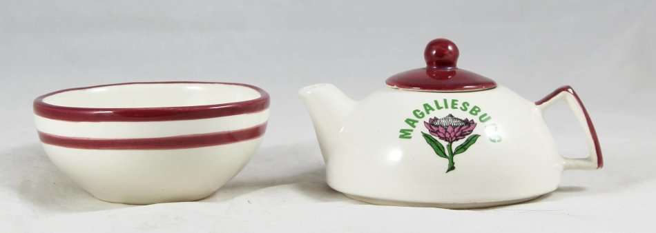 Boon Ceramics - Magaliesburg - Tea For One - Bid Now!!