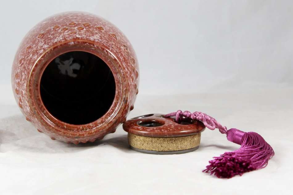 Chinese - Lidded Jar - Bid Now!!