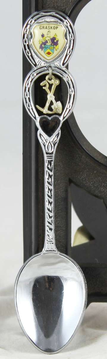 Souvenir Spoon - Graskop & Charm - Beautiful! - Low Price!! - Bid Now!!!