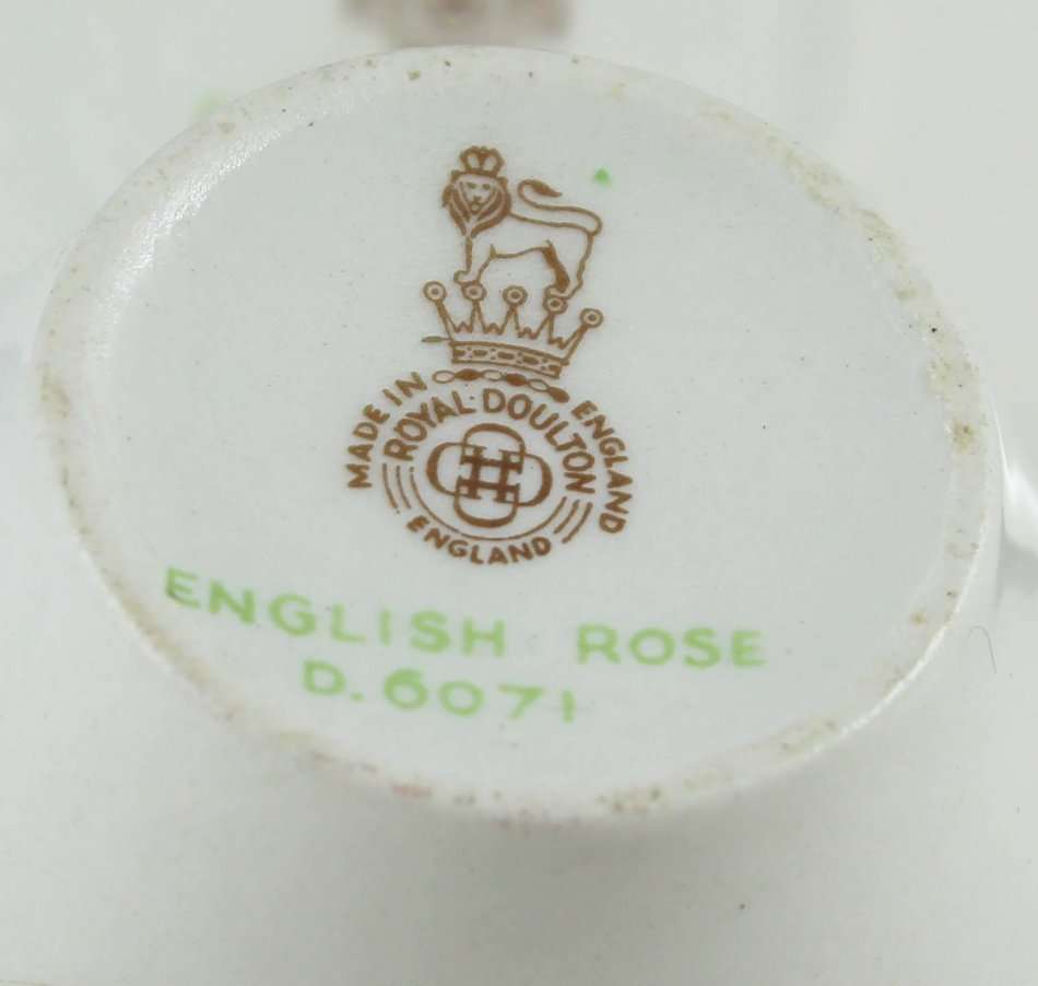 Royal Doulton - English Rose Demitasse Duo - Bid Now!!!