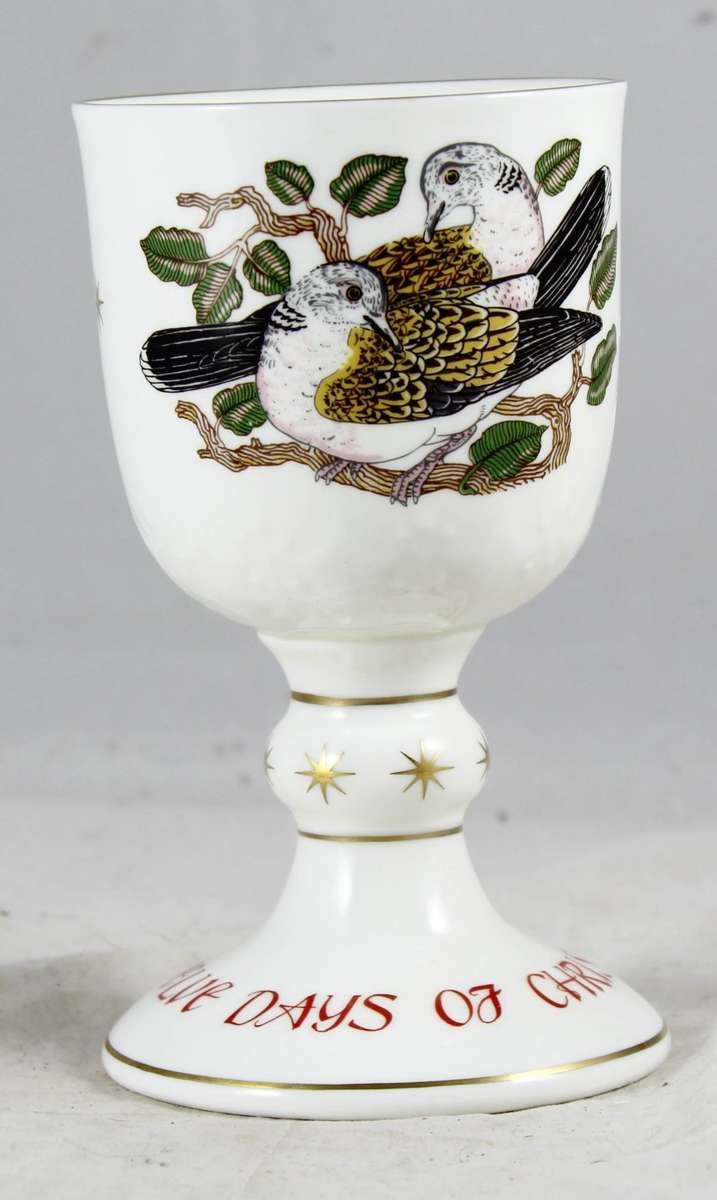 Royal Doulton - Second Day of Christmas - Chalice - Bid Now!!!