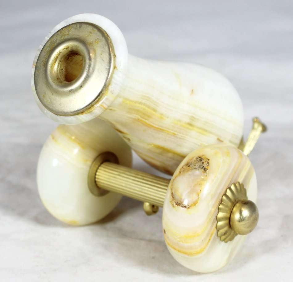 Small marble cannon - A treasure! - Beautiful!! - Bid Now!!!