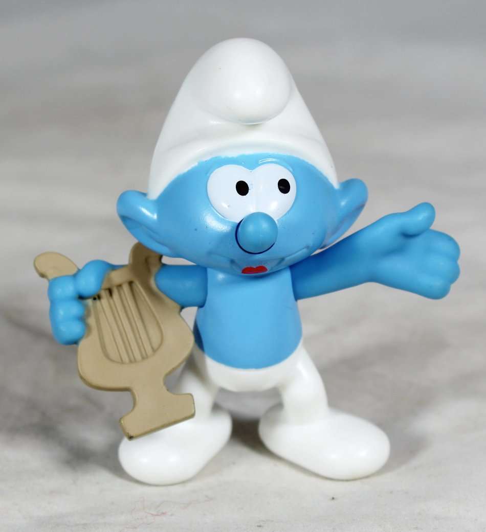 Smurfs - Singing Smurf - A treasure! - Bid Now!!!