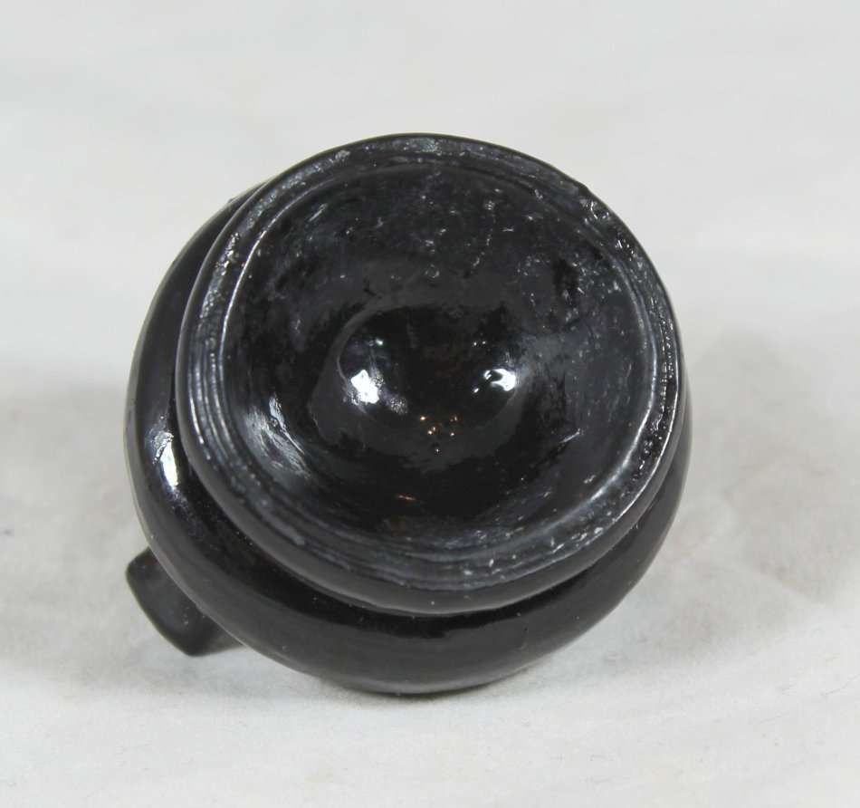 Hand painted Chinese egg on a stand - Orange - Beautiful! - Bid Now!