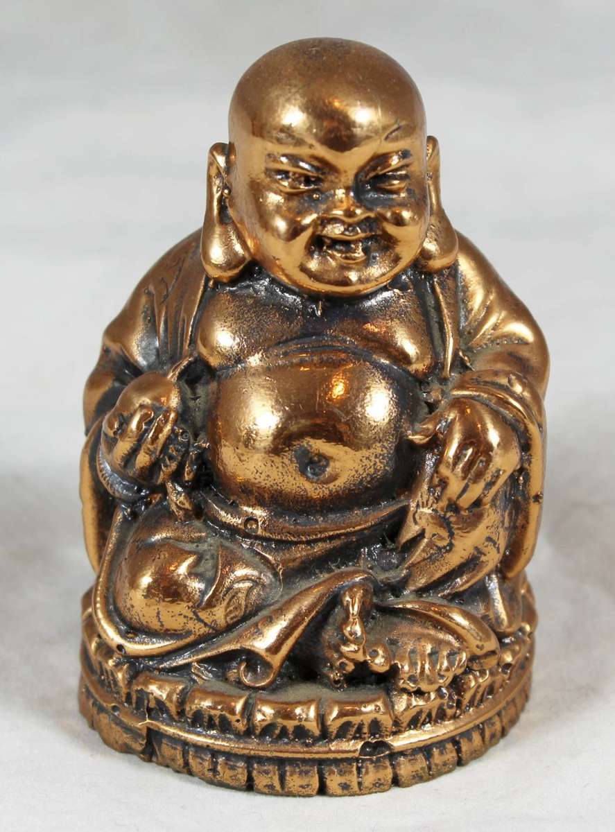 Golden Buddha - Molded - Beautiful!!! - Bid Now!!!