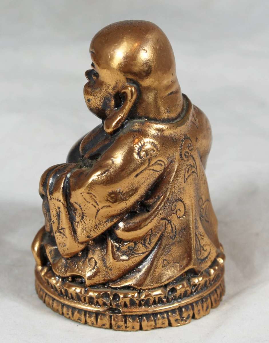 Golden Buddha - Molded - Beautiful!!! - Bid Now!!!