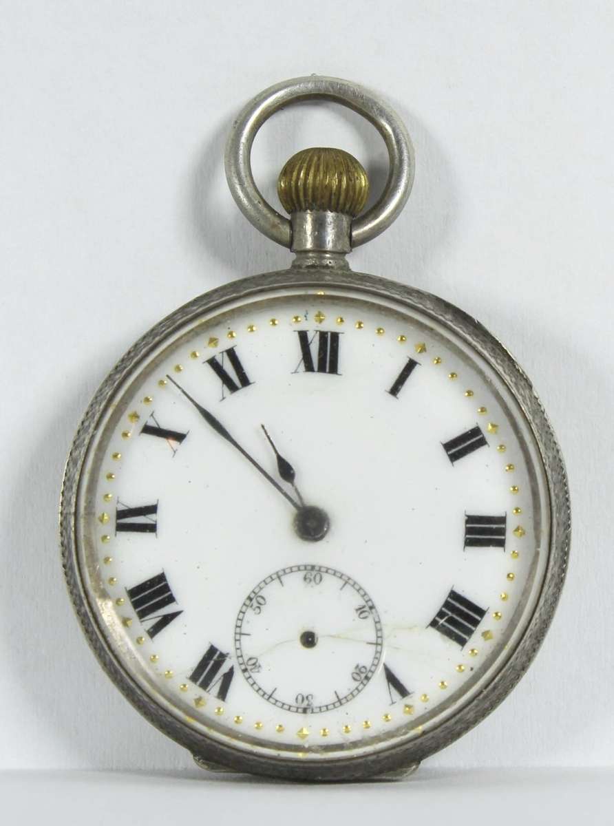 Nirvana - Pocket watch - 15 Jewels - Hallmarked silver - Beautiful! Bid now!!