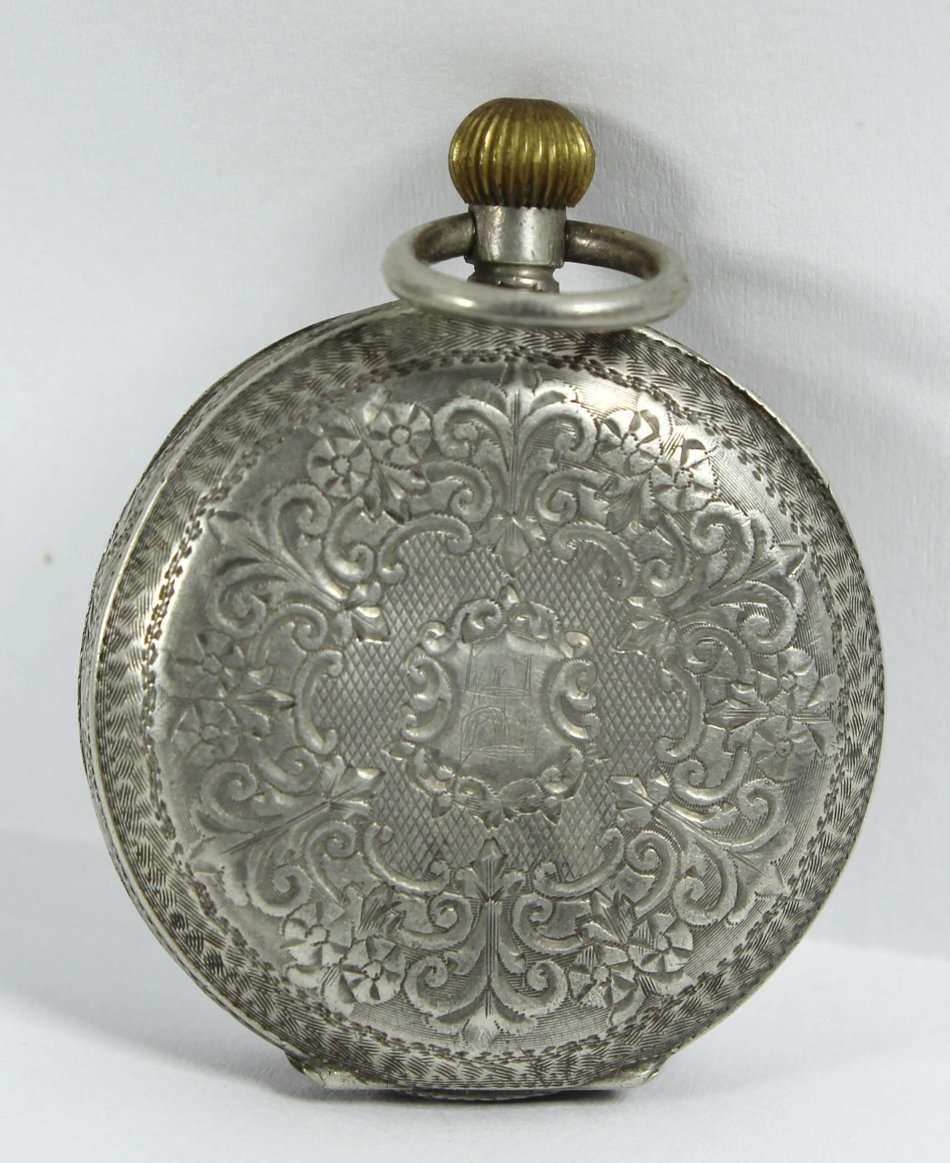 Nirvana - Pocket watch - 15 Jewels - Hallmarked silver - Beautiful! Bid now!!
