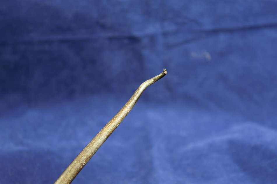 Silver button hook - English hallmarked - Beautiful - Bid Now!